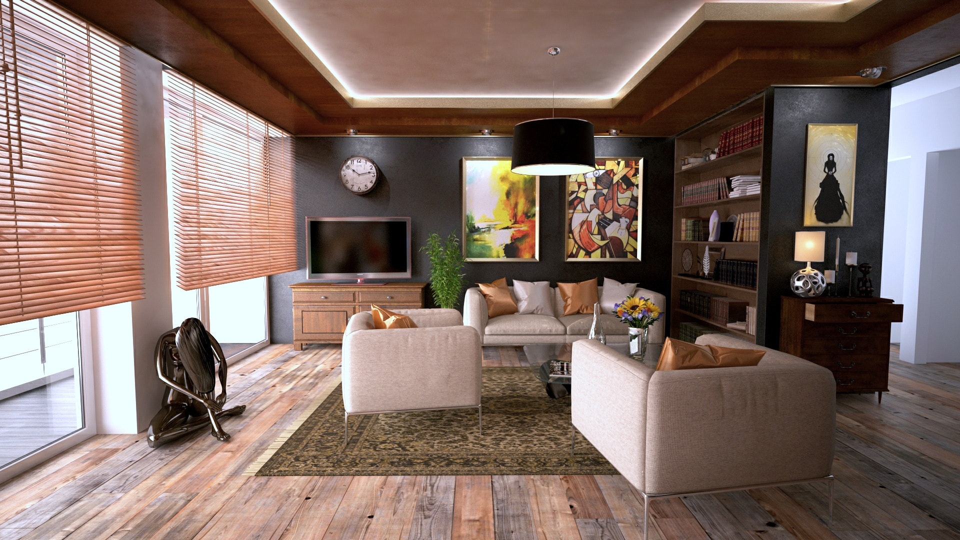Obývací stěny a nábytkové sestavy pro ucelený interiér